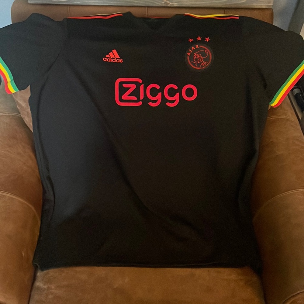 Special Edition Adidas Bob Marley Ajax Soccer Jersey